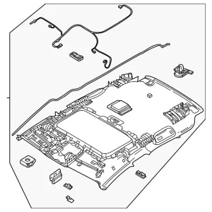 Ceiling Top - Mazda (DGJ4-68-03ZF-75)