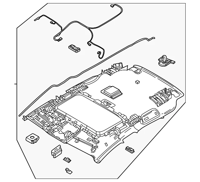 Ceiling Top - Mazda (DGJ9-68-03ZG-75)