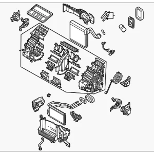 AC & Heater Assembly - Mazda (DGJ3-61-130)