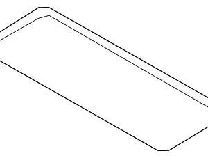 Dome Lamp Lens - Mazda (BHN9-51-311)