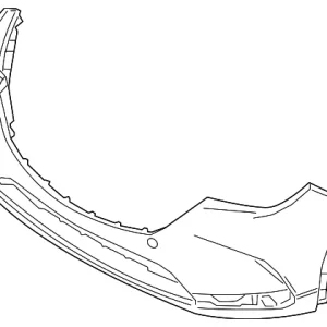 Bumper Cover - Mazda (TK48-50-031J-BB)