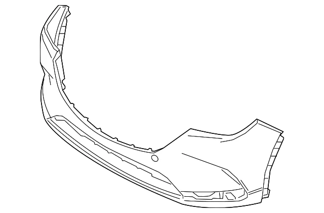 Bumper Cover - Mazda (TM55-50-031B-BB)