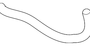 Connector Hose - Mazda (GKP6-67-501)