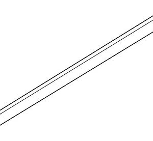 Body Side Molding - Mazda (GK2A-50-681-59)