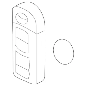 Transmitter - Mazda (BBY2-67-5RY)