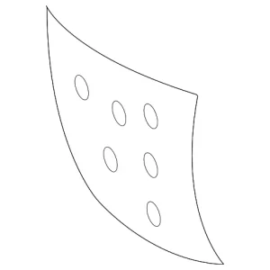 Seat Back Pad - Mazda (EF96-88-132)