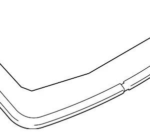 Reveal Molding - Mazda (GJ6A-50-611B)