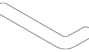 Upper Hose - Mazda (DD2F-67-501A)