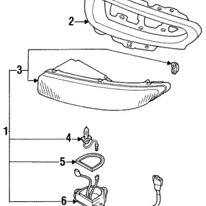 Cover Assembly - Mazda (GA2E-50-C1XB-00)