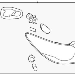Tail Lamp Assembly - Mazda (GJR9-51-150A)