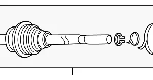 Outer Joint - Mazda (FT0W-22-510)