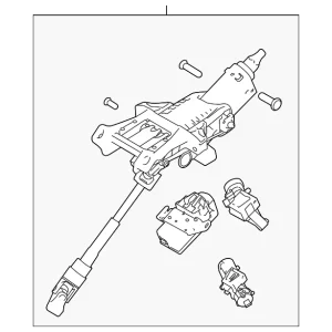 Steering Column - Mazda (BBM5-32-10X)