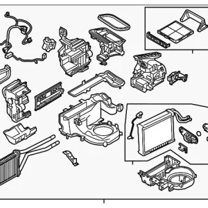 A/C Evaporator Core And Case Assembly - Mazda (NA1P-61-130A)