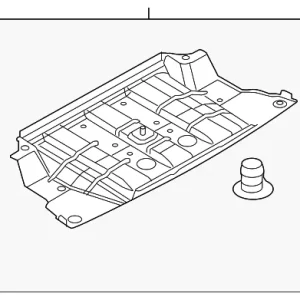 Rear Cover - Mazda (BGV4-50-C51)
