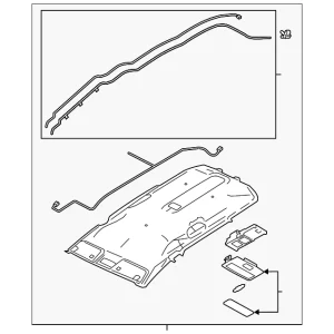 Headliner - Mazda (CG36-68-030D-75)