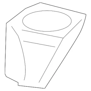 Bumper Bracket - Mazda (GS3L-50-321B)