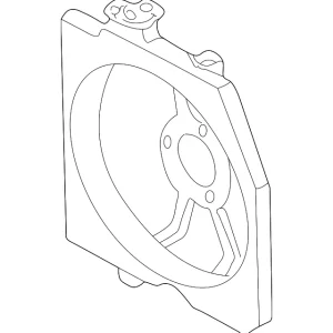 Fan Shroud - Mazda (ZM05-15-210A)
