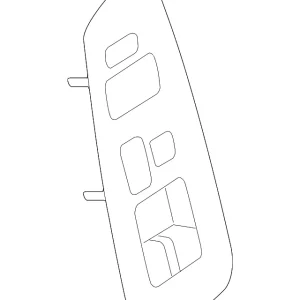 Switch Panel - Mazda (FE01-68-4L1C)