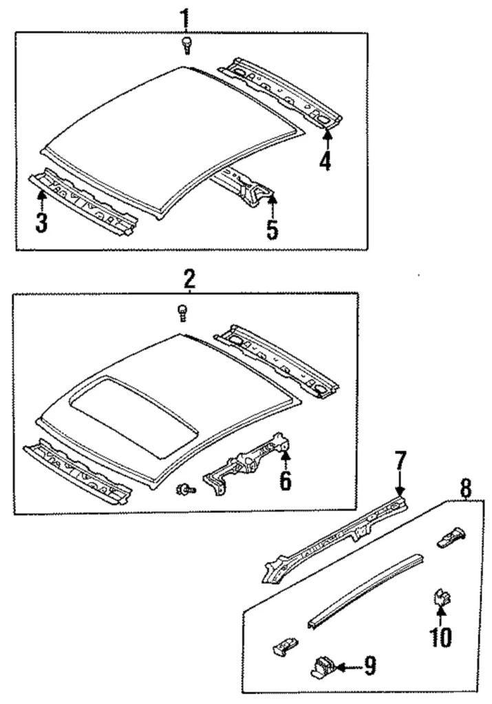 Side Rail - Mazda (BC1D-70-050)