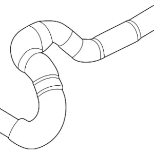 Water Hose - Mazda (PX1P-13-692)