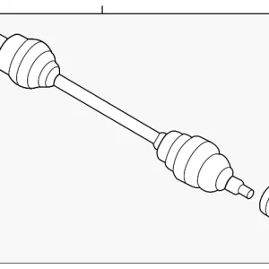 Axle Assembly - Mazda (GD70-25-50XA)