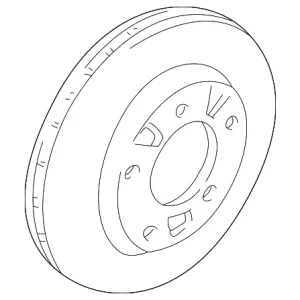 Rotor - Mazda (GK2Y-33-25XF)