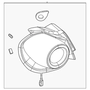 Tail Lamp Assembly - Mazda (DN4E-51-150)