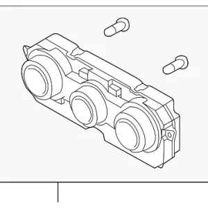 Dash Control Unit - Mazda (GK2E-61-190A)