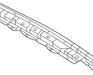 Rear Header - Mazda (KMV6-70-700A)