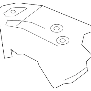 Radiator Support Tie Bar Bracket - Mazda (N243-53-14X)