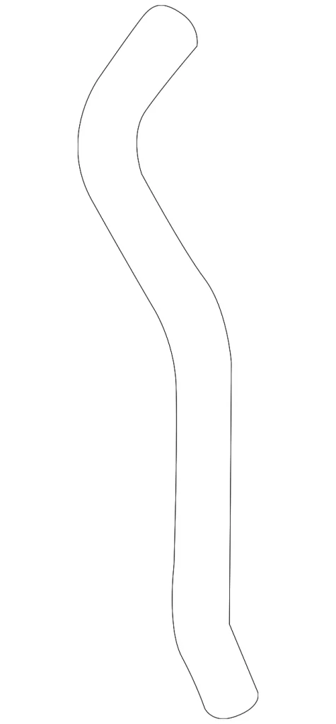 By-Pass Hose - Mazda (ZYF1-15-261)
