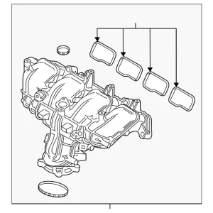 Intake Manifold - Mazda (PY8V-13-100)