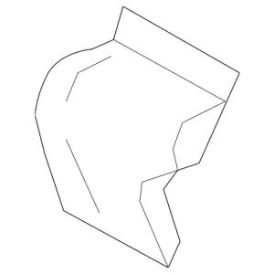 Seat Belt Guide - Mazda (BCR5-88-2L7)