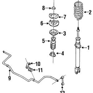 Stabilizer Link - Mazda (H380-34-170C)