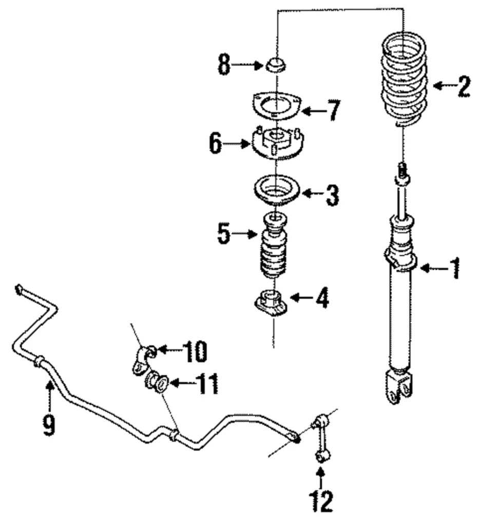 Stabilizer Link - Mazda (H380-34-170C)