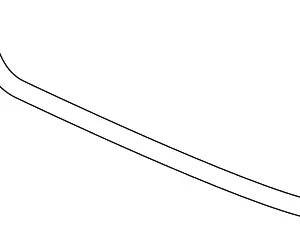 Washer Hose - Mazda (KB8F-67-501)