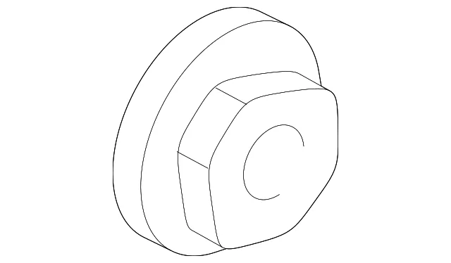 Pulley Lock Nut - Mazda (ZZ99-24-533)