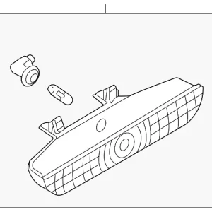 High Mount Lamp - Mazda (BBN7-51-580C)