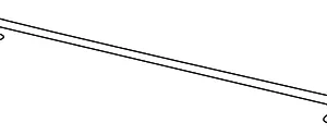 Lock Actuator Link - Mazda (ZZM0-65-756)