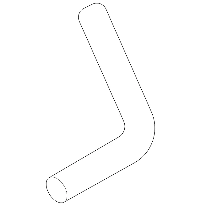 By-Pass Hose - Mazda (SH01-13-536B)