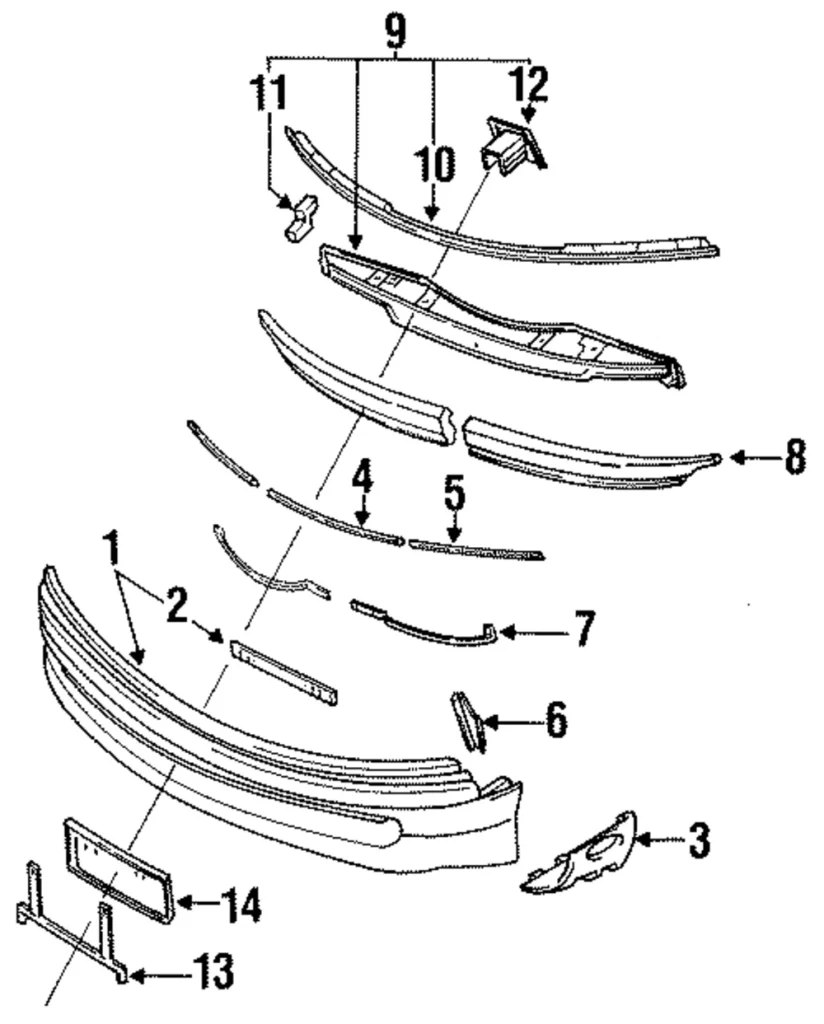 Upper Plate - Mazda (HG30-50-1A6)