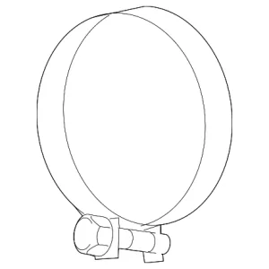 Air Hose Clamp - Mazda (CY01-13-735A)