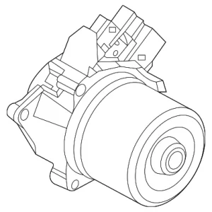 Power Steering Assist Motor - Mazda (DFR5-67-88ZB)