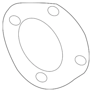 Fuel Filler Neck Bracket - Mazda (N243-42-27X)