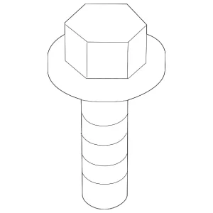Seat Assembly Mount Bolt - Mazda (9YAA-71-002)