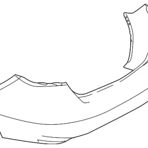 Bumper Cover - Mazda (GSYH-50-221C-BB)