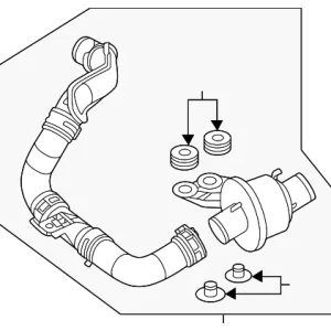 Air Inlet Pipe - Mazda (T311-13-24YA)