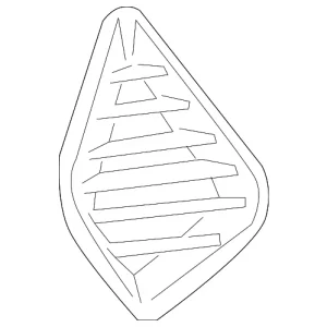 Defroster Grille - Mazda (KD45-60-171-02)