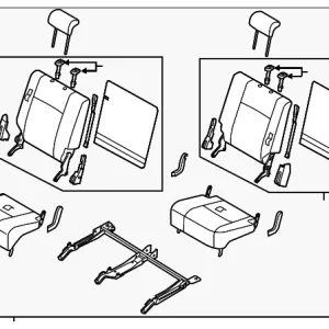 Seat Assembly - Mazda (TE71-57-30XC-02)
