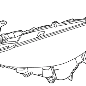 Composite Headlamp - Mazda (BHN2-51-031B)